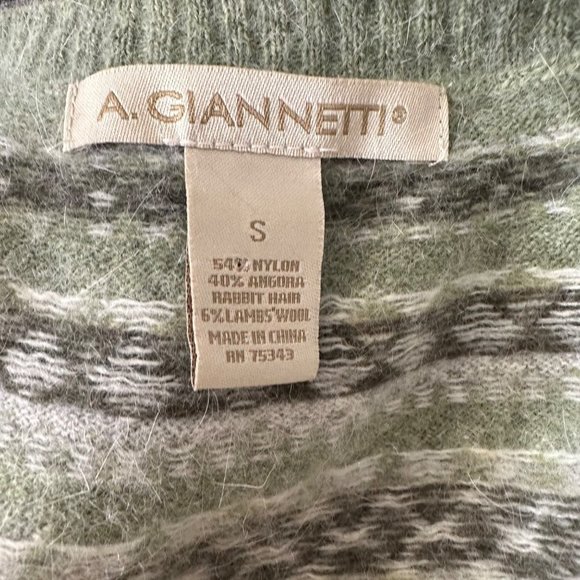 A. Giannetti Angora and Wool Shrug Sweater - Picture 4 of 4